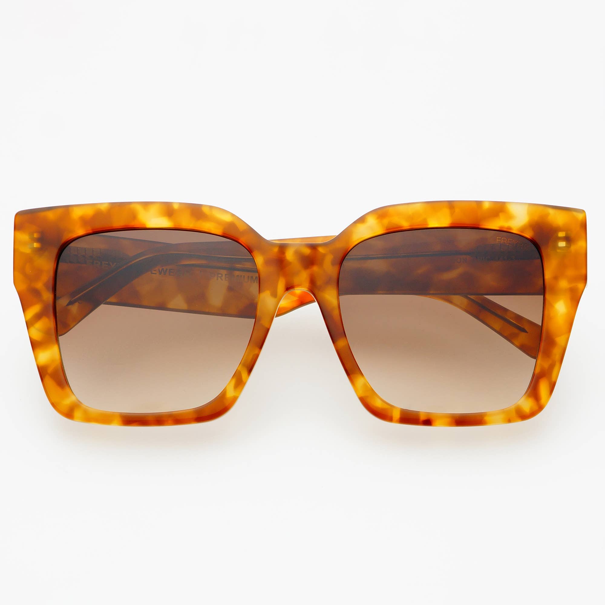 Oversized Square Sunglasses: Brown – Sunshine Tienda®