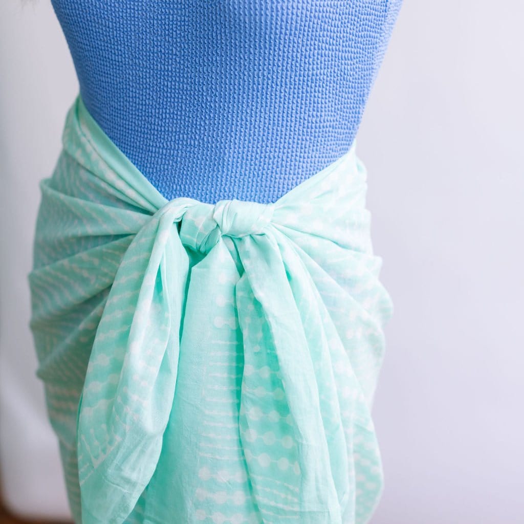 Sunshine Tienda® Aqua Laguna Sarong