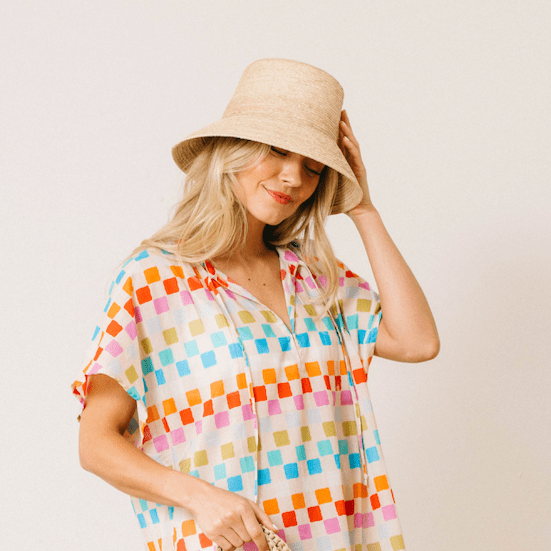 Sunshine Tienda® Birdie Palm Bucket Hat