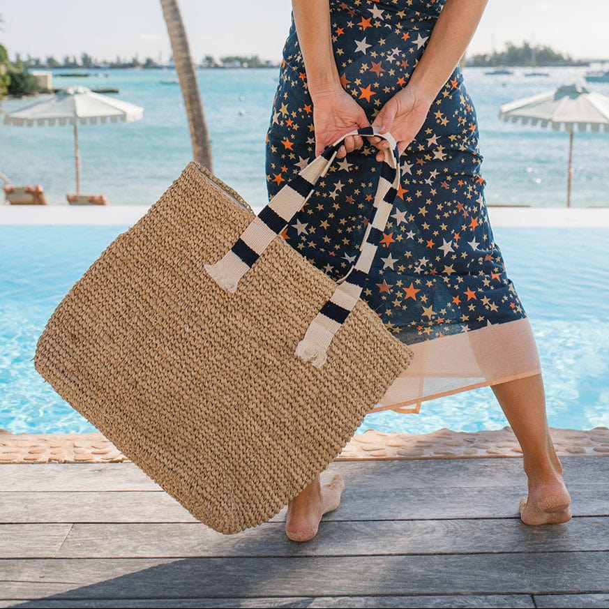 Brenda Large Raffia Tote – Sunshine Tienda®1