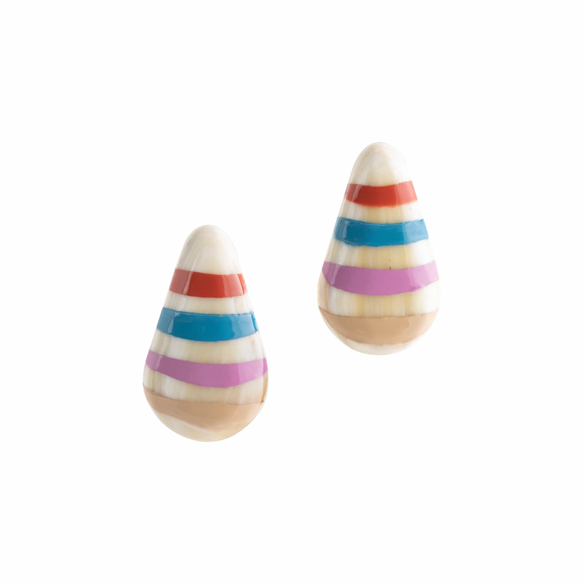 Sunshine Tienda® Colorful Stripe Dew Drop Earrings