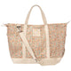 Floral Canvas Weekender