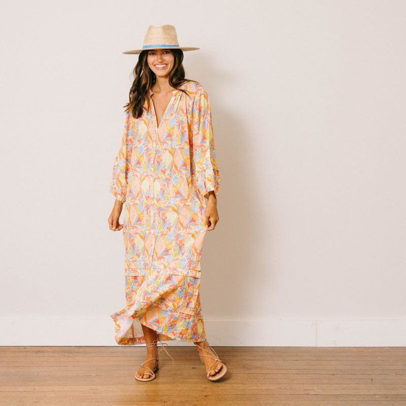 blue dress for baby girl Island Blooms Cleo Dress – Sunshine Tienda®