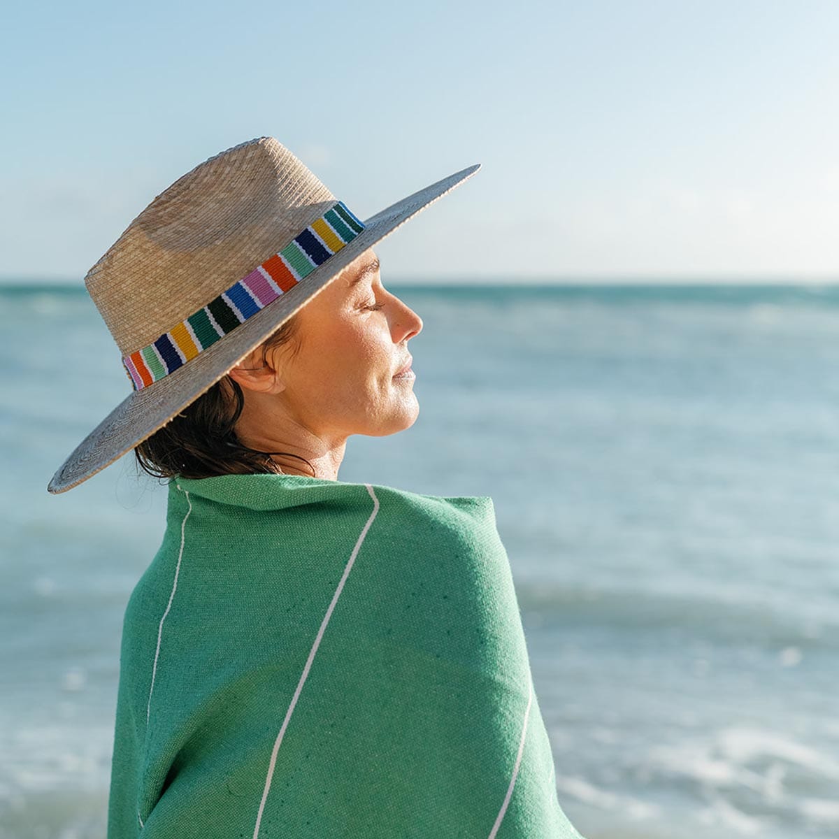 Sunshine Tienda® Katerin Palm Hat