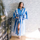 Mediterranean Blue Lola Robe