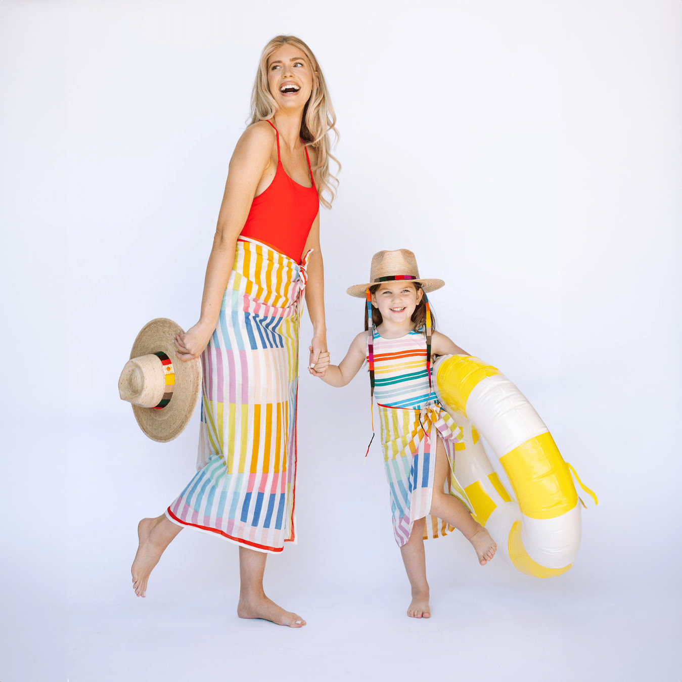 Sunshine Tienda® Mini Rosita Palm Sun Hat with Straps