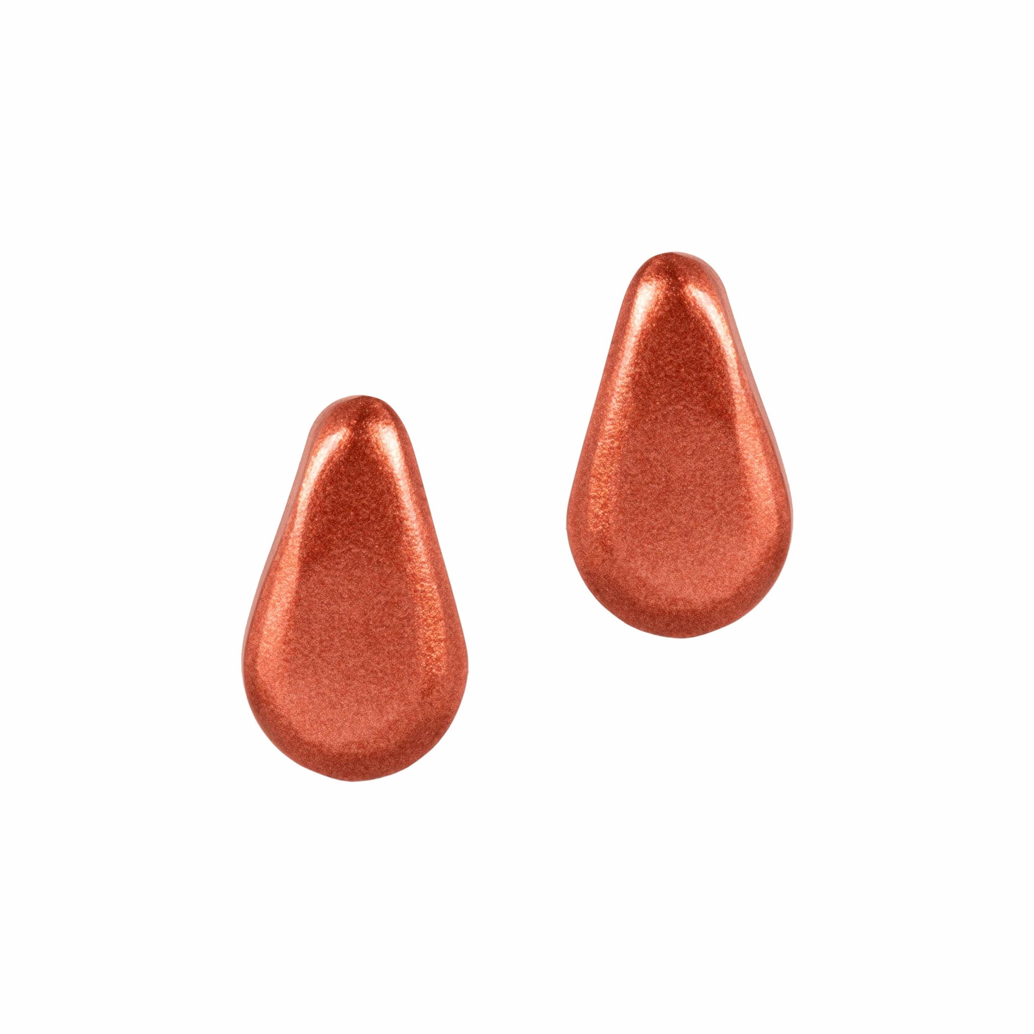 Sunshine Tienda® Mini Ruby Red Atole Studs