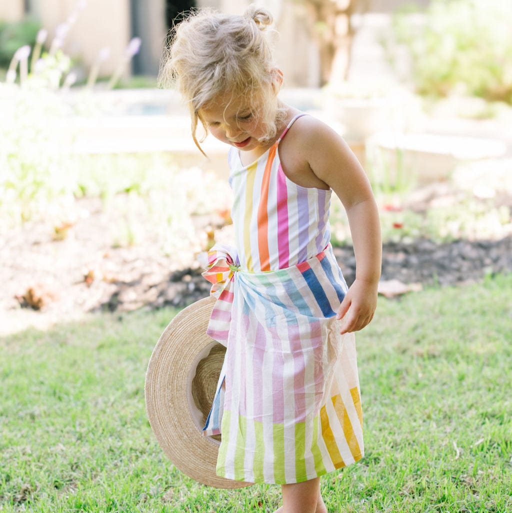 Sunshine Tienda® Rainbow Stripe Kids Sarong