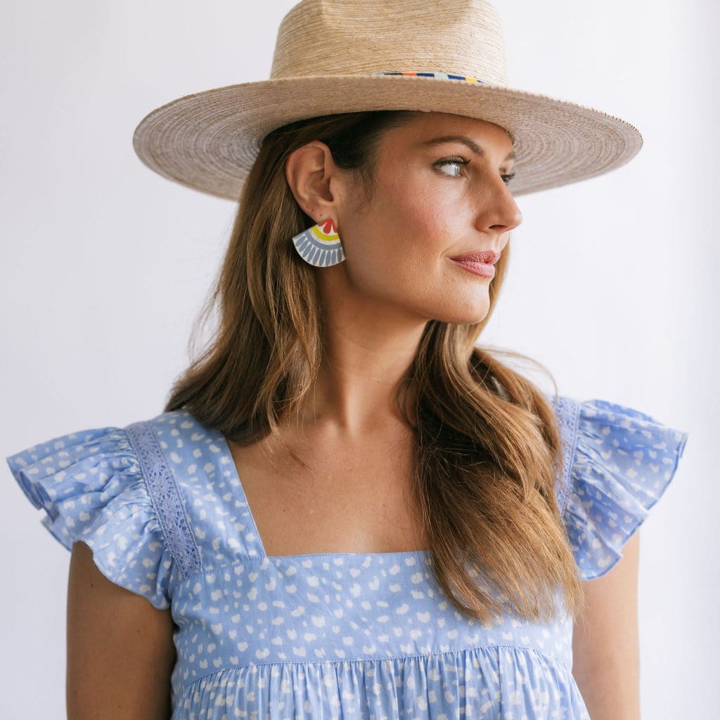 Sunshine Tienda® Reyna Tile Earrings