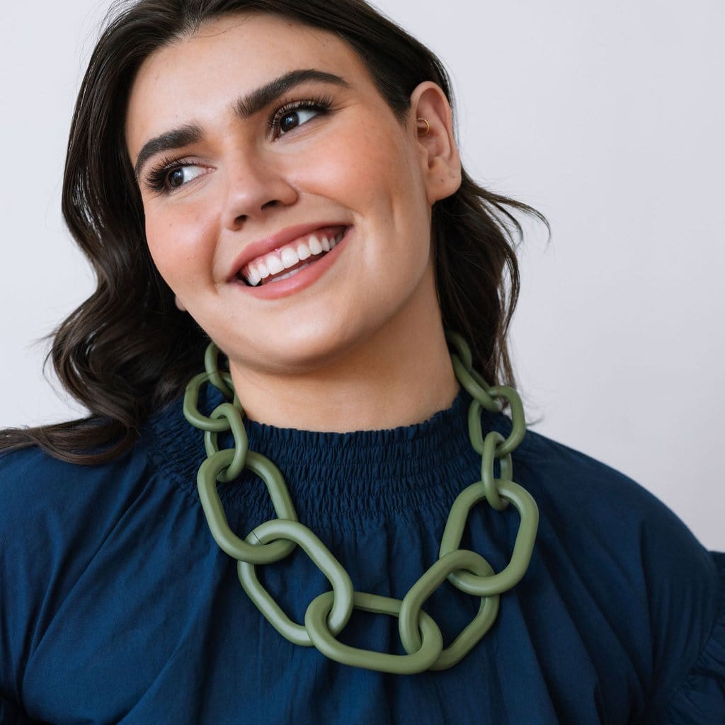 Sunshine Tienda® Sage Link Necklace