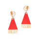 Santa Dangle Earrings