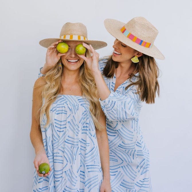 Sunshine Tienda® Shark Stripe Florence Dress