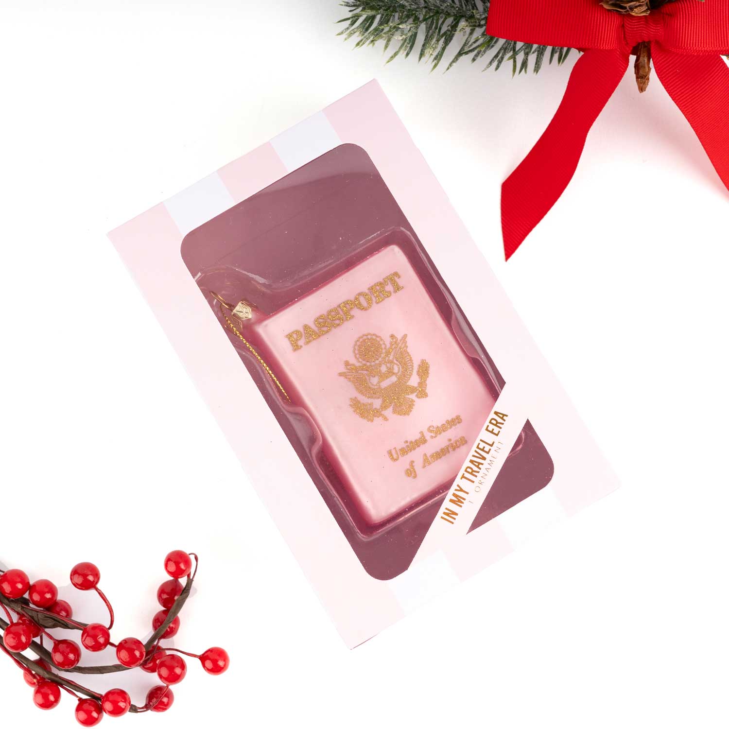 8 Oak Lane Passport Ornament - Thumbnail 5