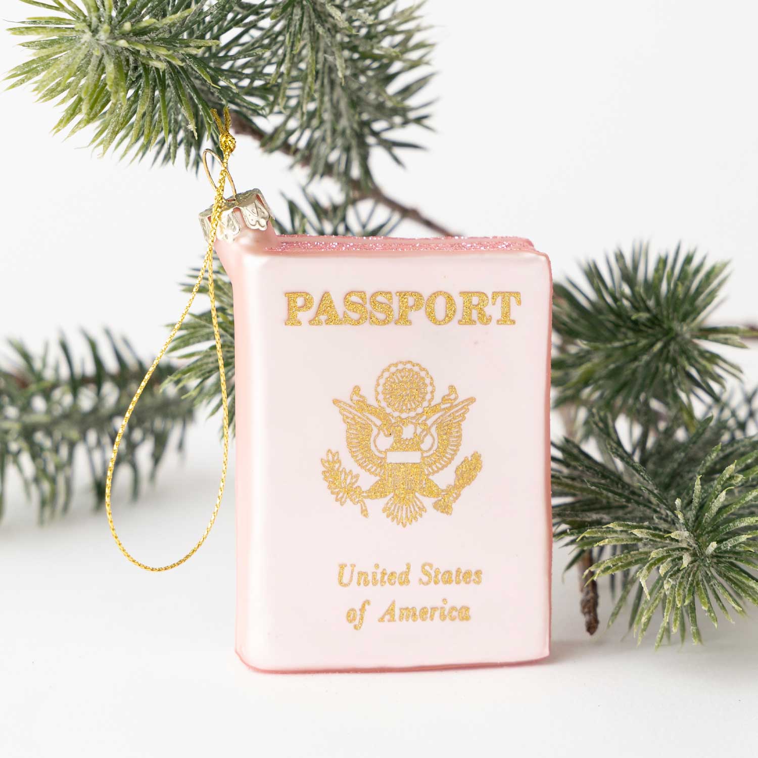8 Oak Lane Passport Ornament - Thumbnail 3
