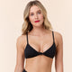 The Santorini - Top - Flat - Black