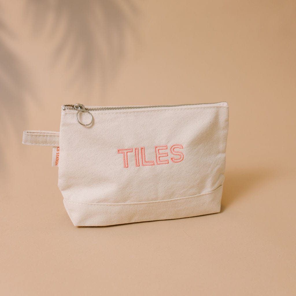 CB STATION Canvas Mahjong Tiles Bag