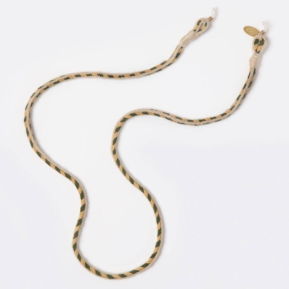 COCO BONITO Yoselin Jusayu's Handwoven Palmy Sunny Eyeglasses Strap