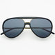 Aviator Sunglasses: Black