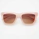 Lucy Acetate Womens Cat Eye Sunglasses : Pink