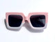 Girl's Retro Square Sunglasses