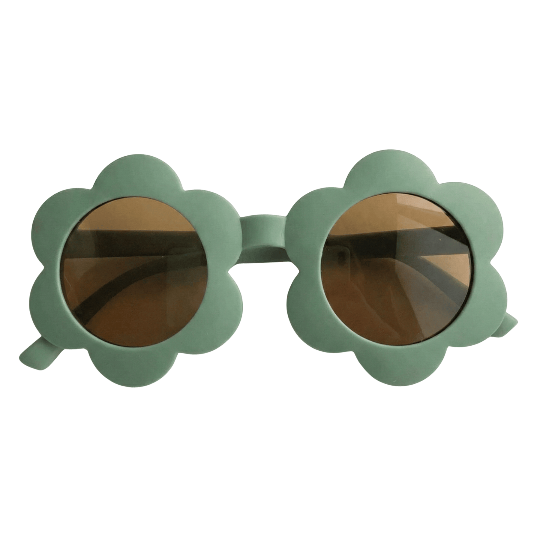 iconic mi Girls Sage Green Daisy Sunglasses