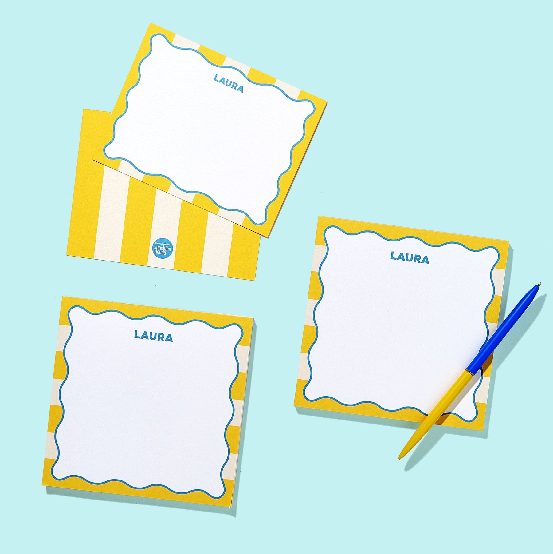 Joy Creative Shop JCS x Sunshine Tienda Cabana Stripe Stationery Bundle