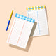 JCS x Sunshine Tienda Packing Notepad