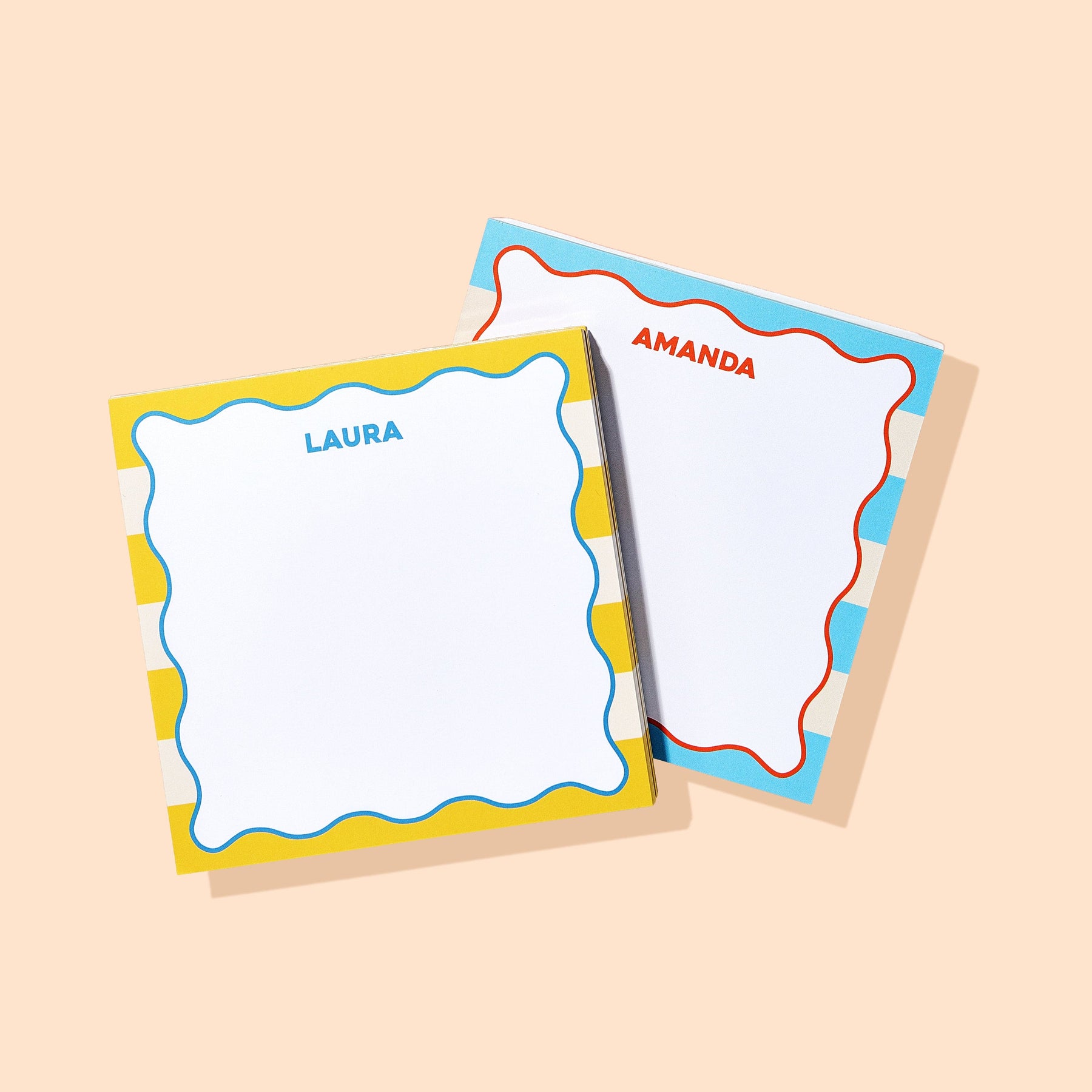 Joy Creative Shop JCS x Sunshine Tienda Wavy Cabana Stripe Notepad