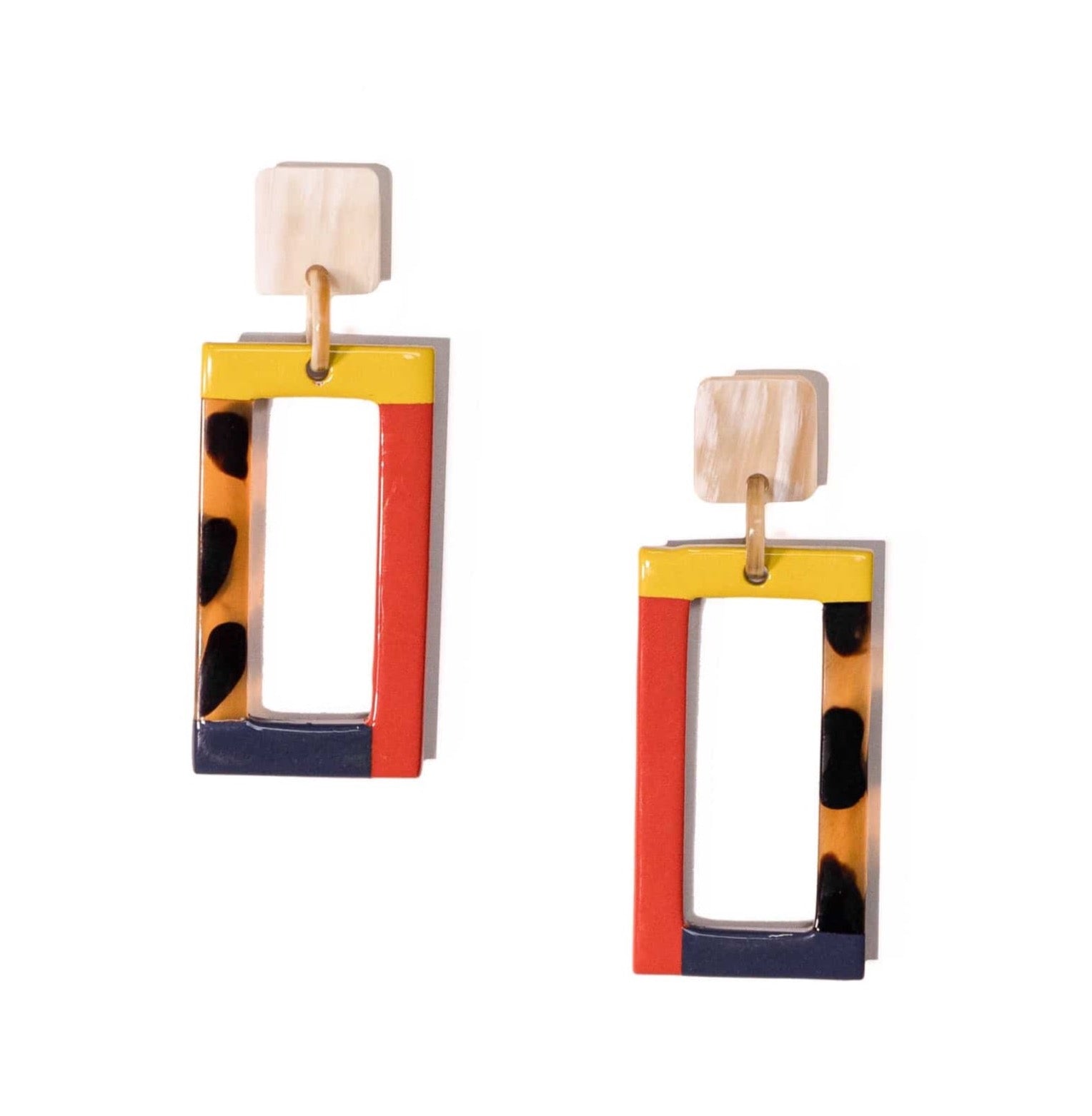 Sunshine Tienda® Alpine Colorblock Earrings