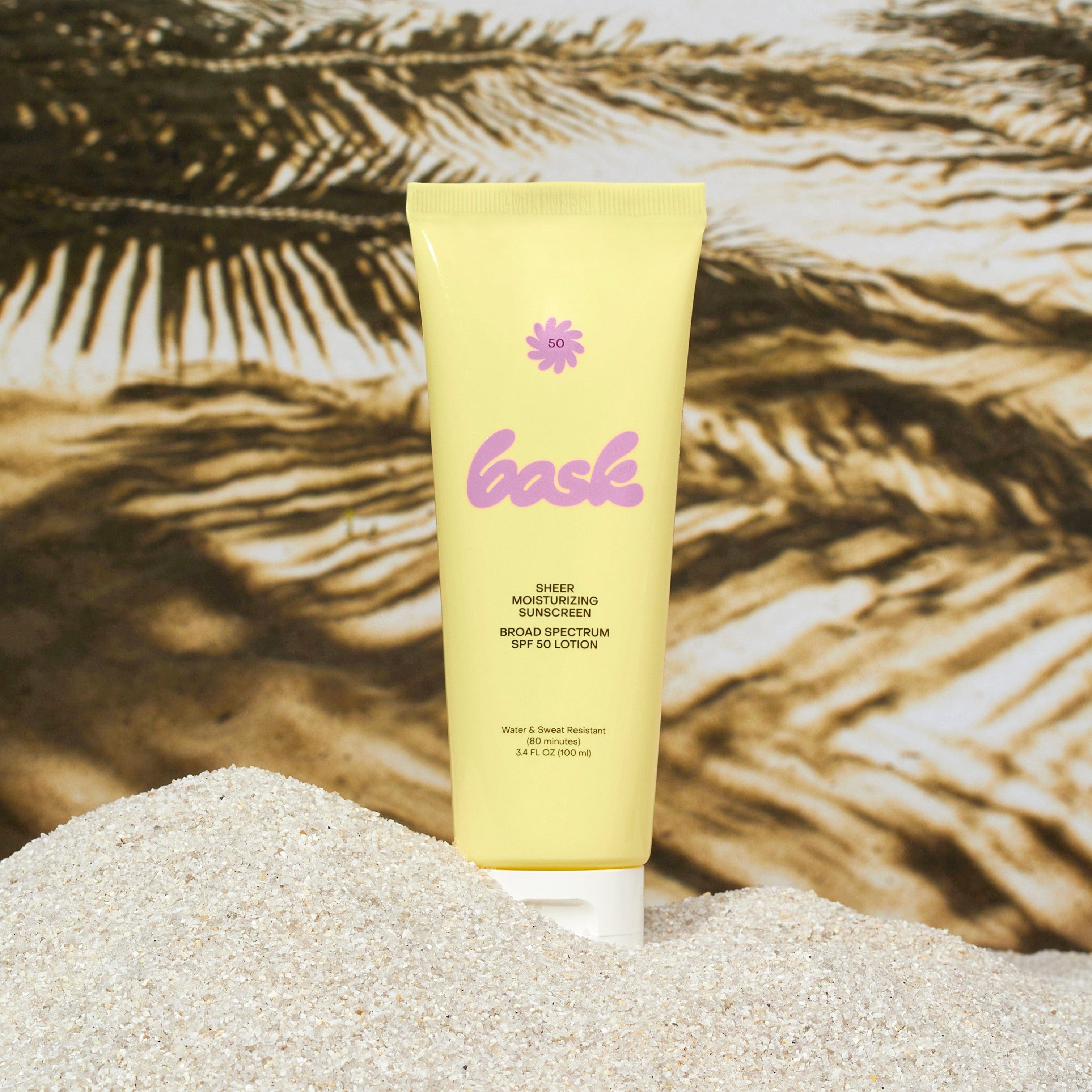 Bask SPF 50 Lotion Sunscreen Travel