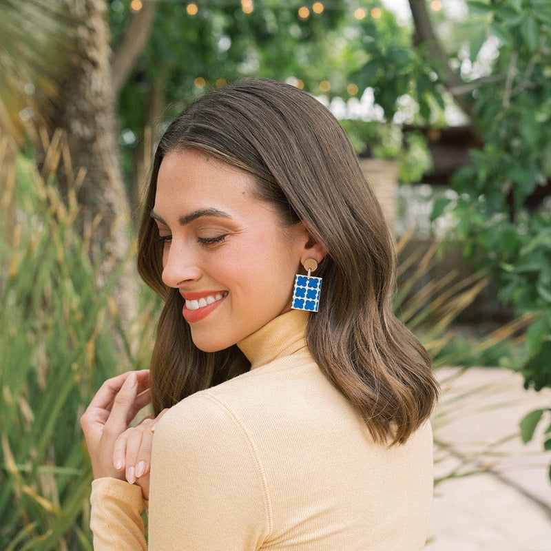 Sunshine Tienda® Blue Dot Dangles