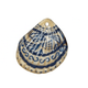 Blue Painted Shell Charm