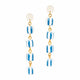 Blue Sofia Drop Earrings