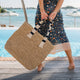 Brenda Large Raffia Tote