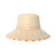 Bright Orange and White Bucket Hat