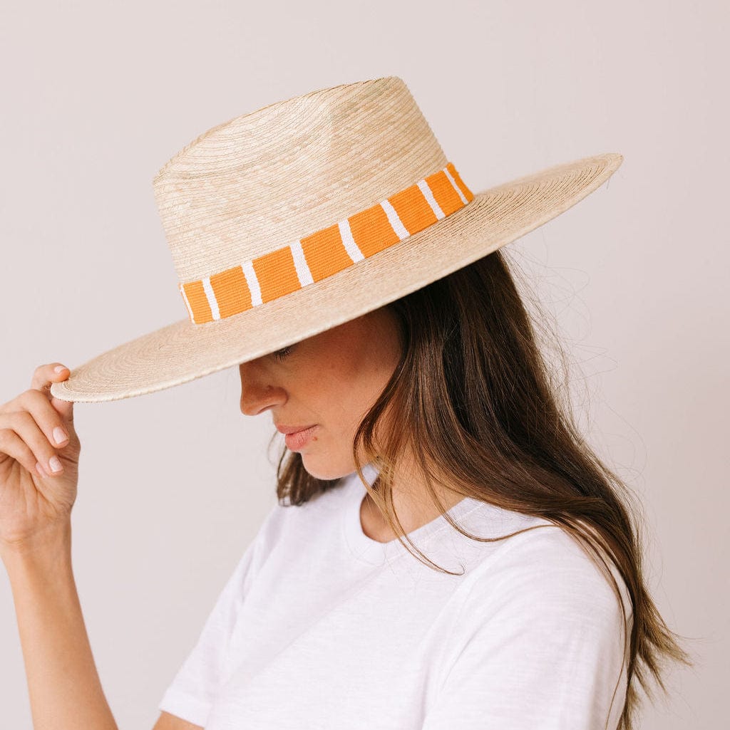 1LDK Nine Tailor｜Linaria Hand Hat orange La-La Neon Orange Trucker Hat – Kii Arens Art