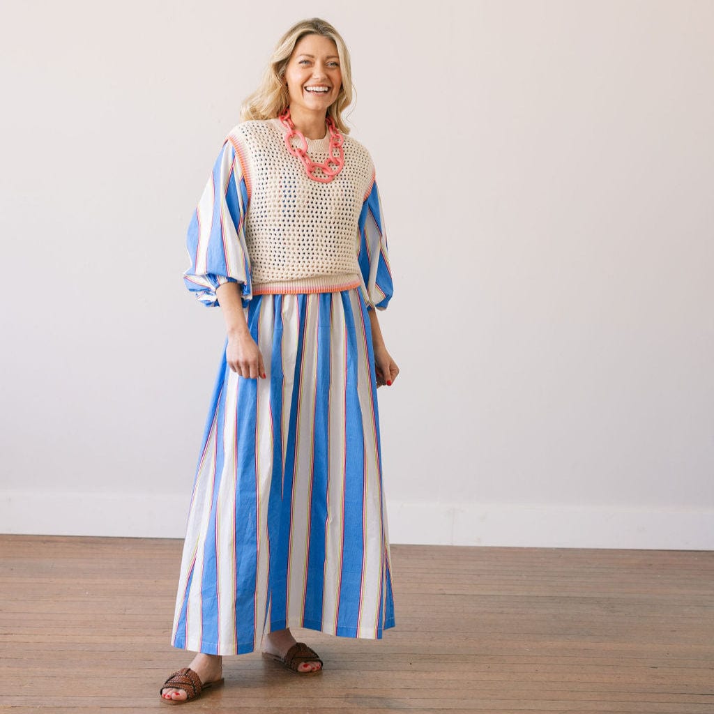 Cabana Stripe Calypso Dress S Cabana Stripe Calypso Dress S