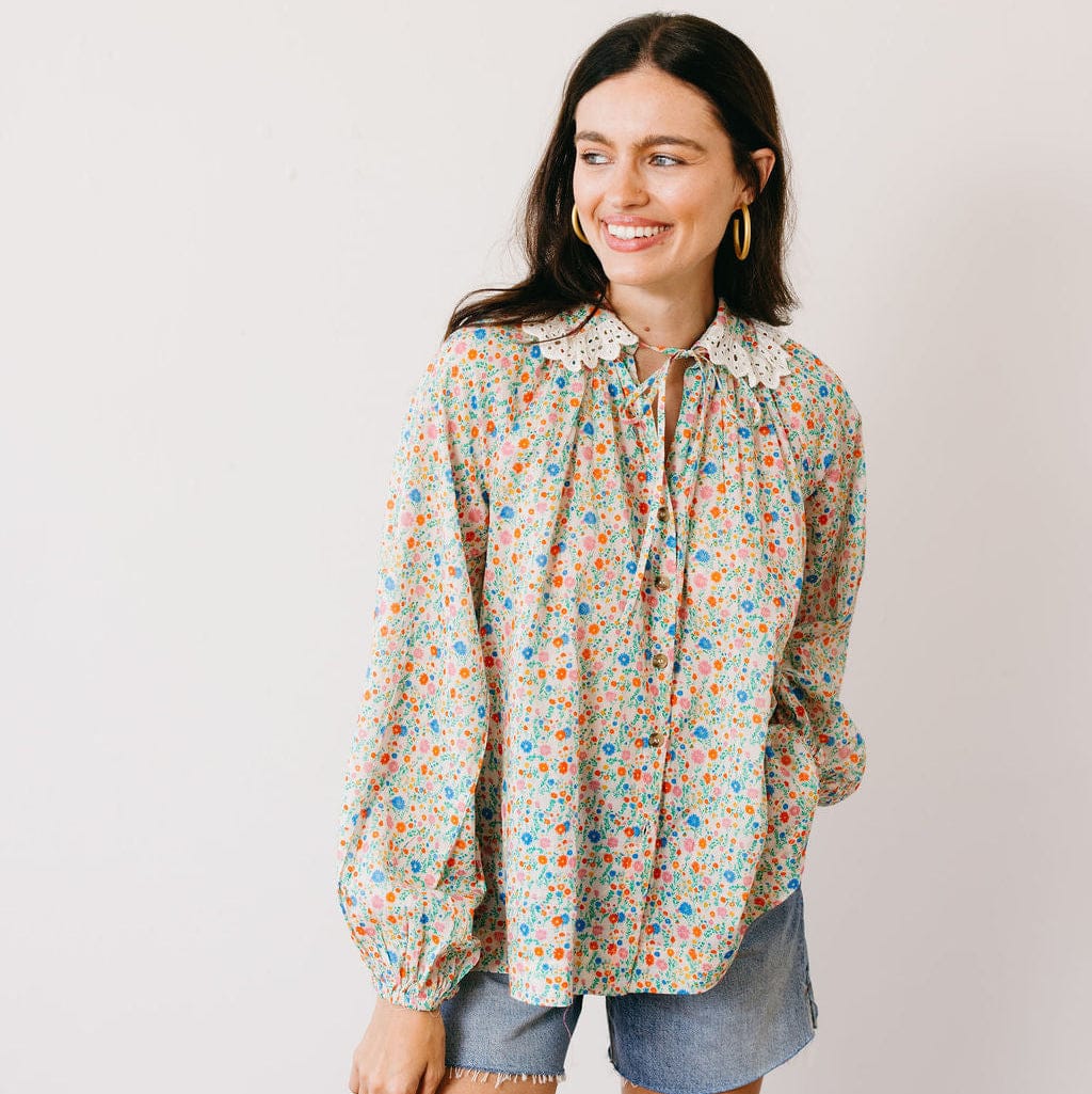 Coastal Daisies Willa Top