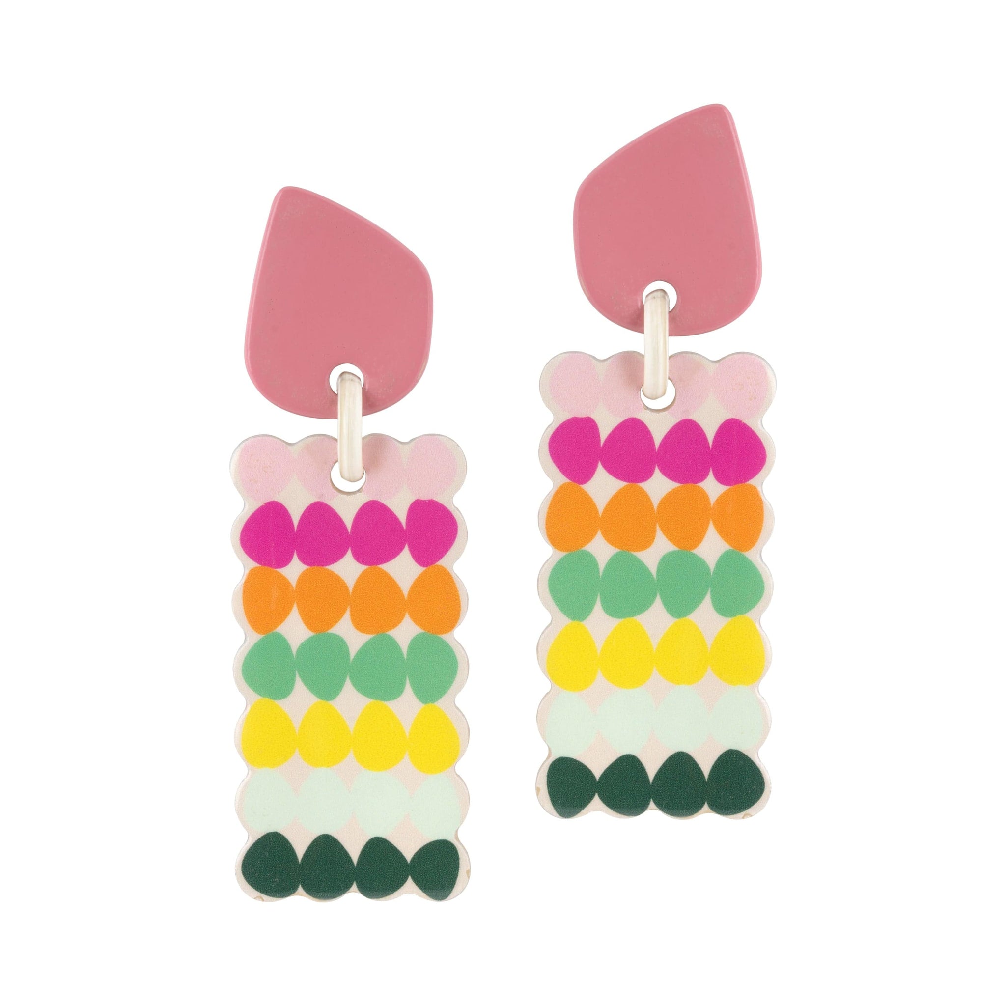 Sunshine Tienda® Colorful Atlantic Cabana Earrings