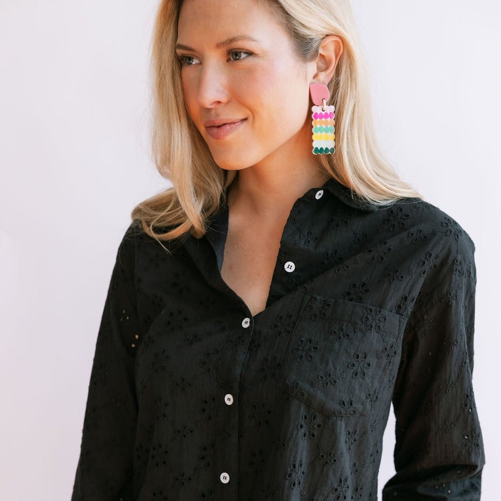 Sunshine Tienda® Colorful Atlantic Cabana Earrings