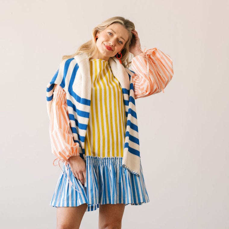 Sunshine Tienda® Colorful Daydreamer Khai Mini Dress