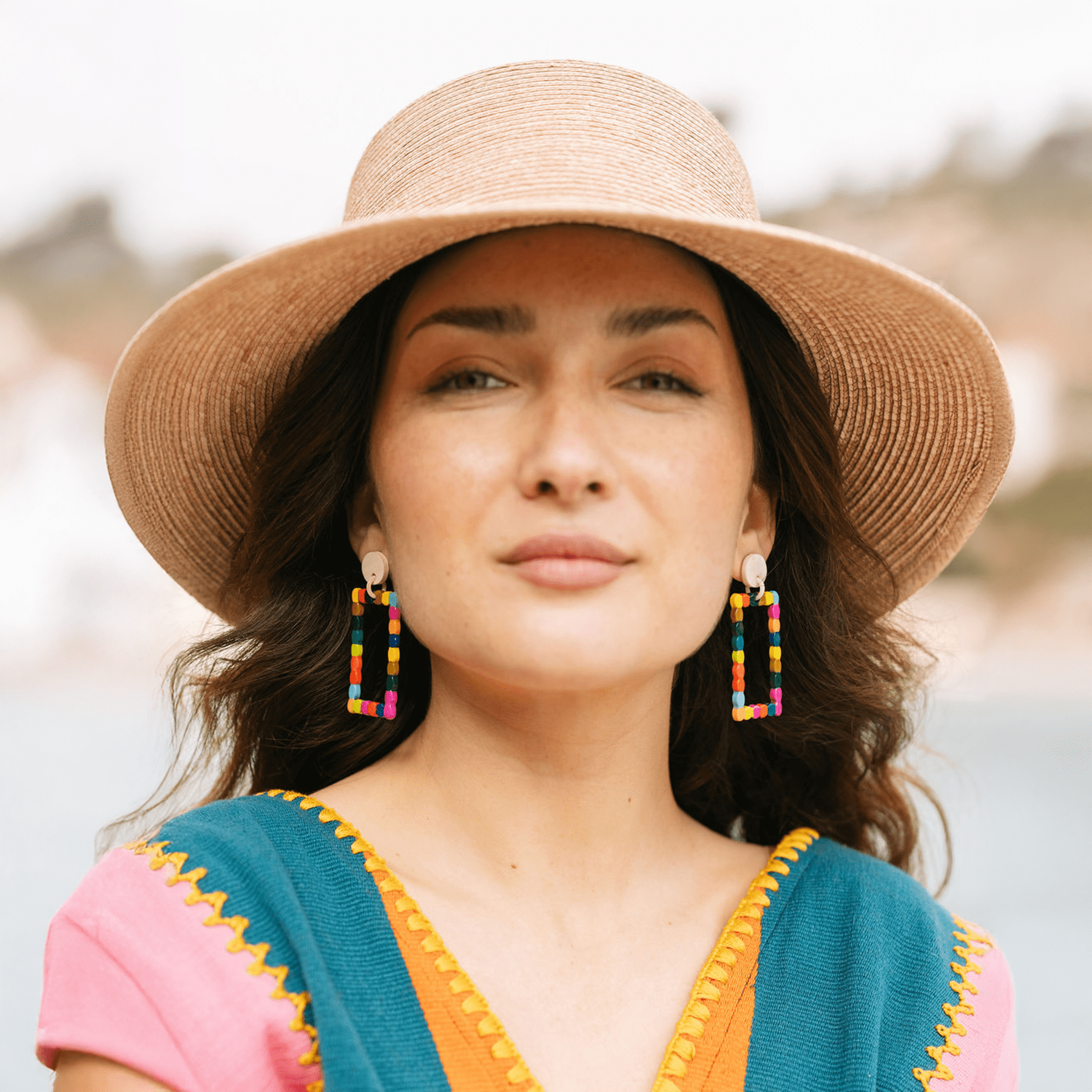 Sunshine Tienda® Colorful Dot Dangles