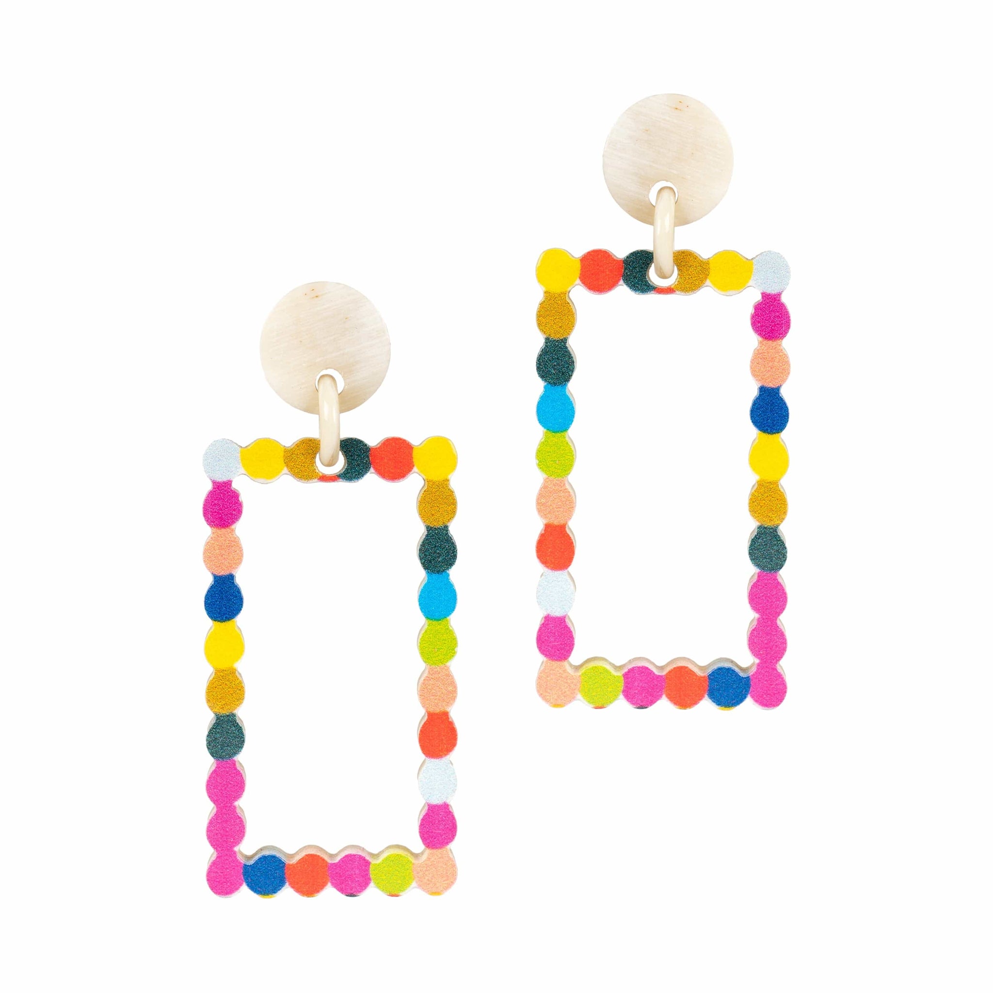 Sunshine Tienda® Colorful Dot Dangles