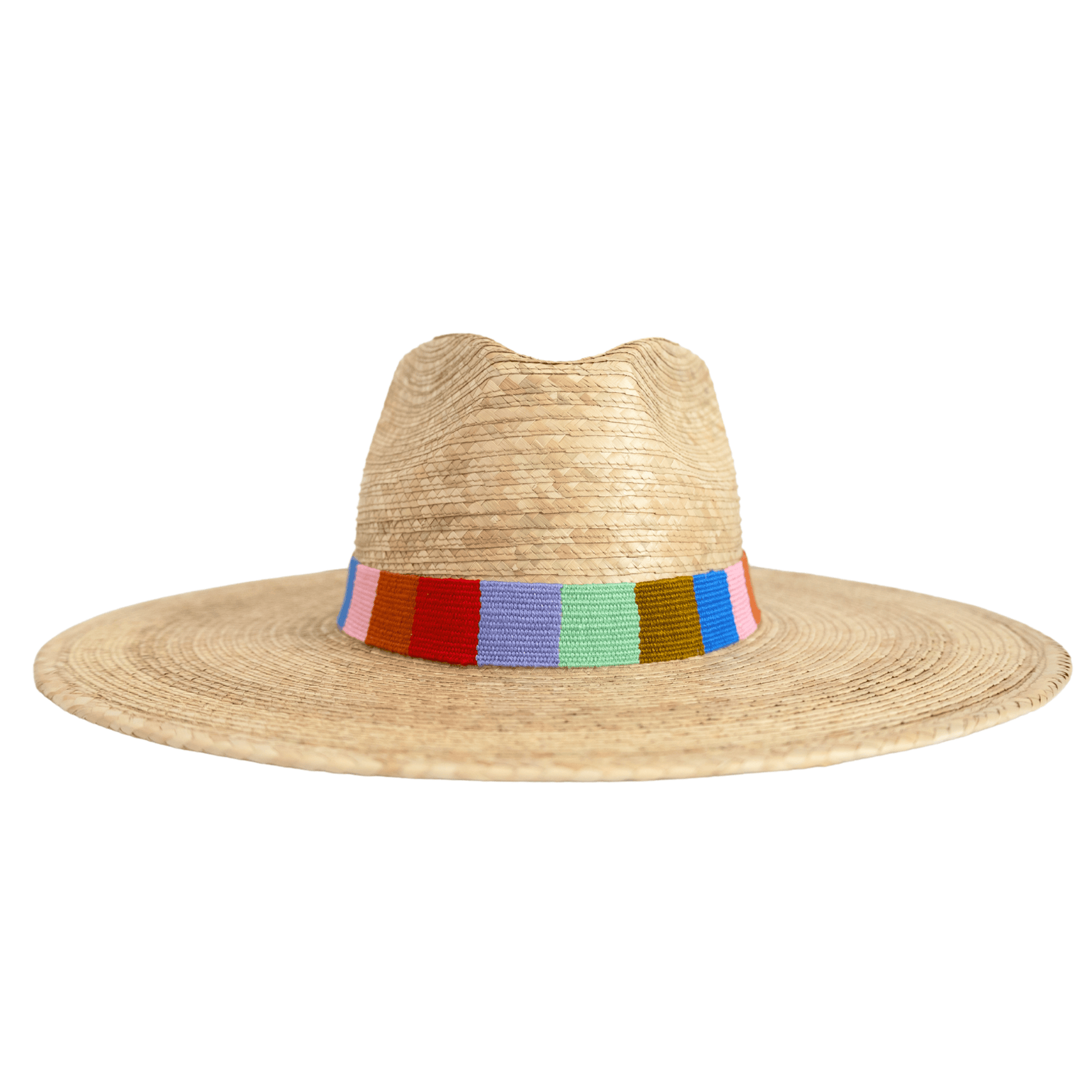 Sunshine Tienda® Confetti Stripe Palm Hat