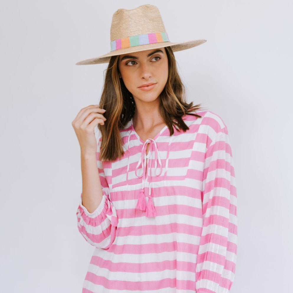 Duval Stripe Copa Dress – Sunshine Tienda®