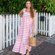 Duval Stripe Florence Dress