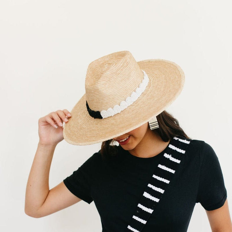 Sunshine Tienda Edy Crochet Palm Hat