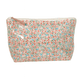 Floral Clear Coated Travel Pouch