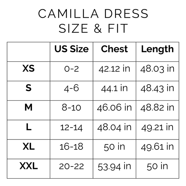 Sunshine Tienda® Fruit Stripe Camilla Dress #sizechart