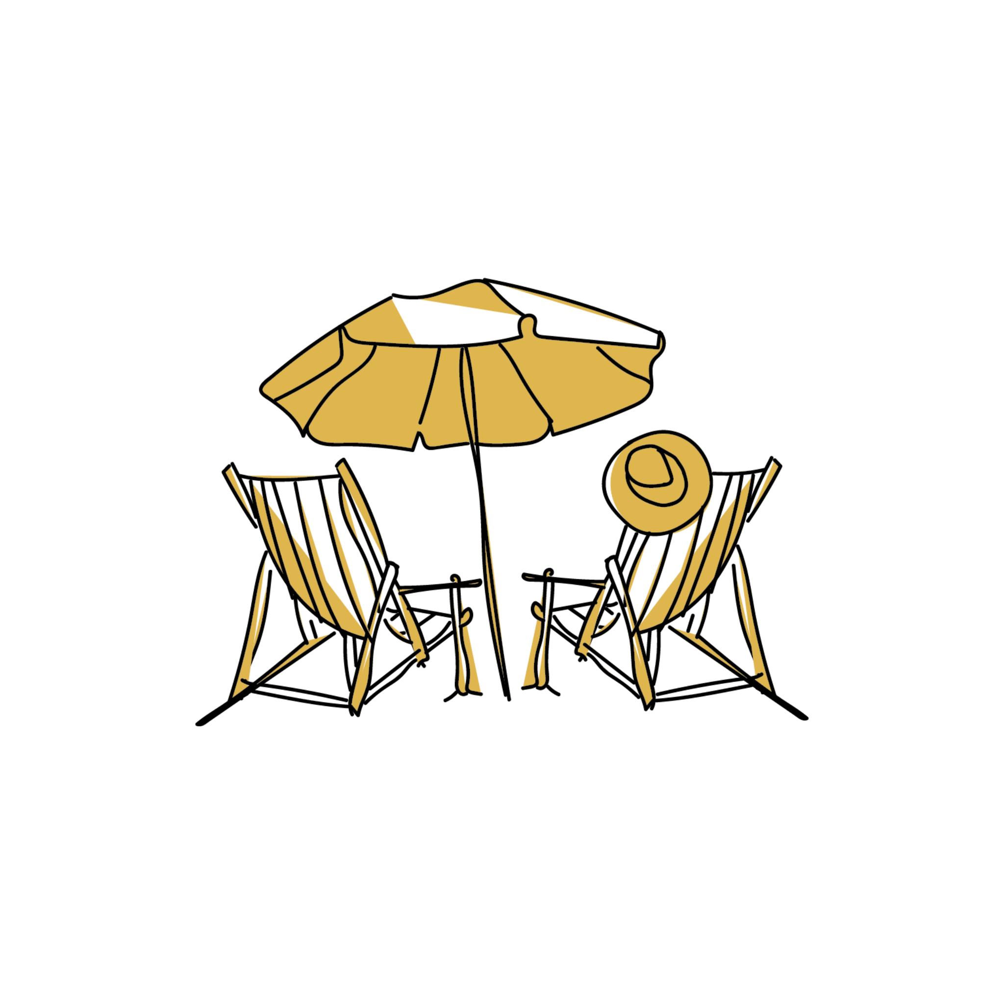 Sunshine Tienda® GAP Neutral Colorblock Earrings